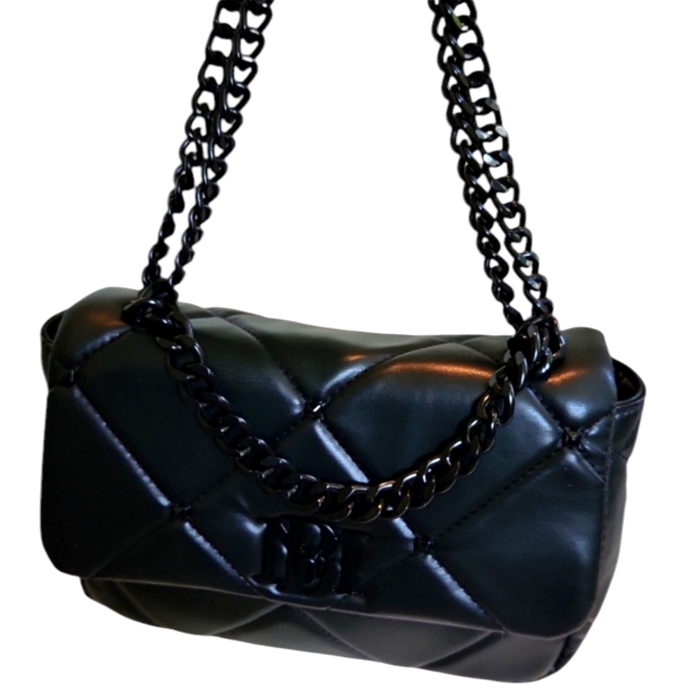Badgely Mischka Stud Shoulder Bag